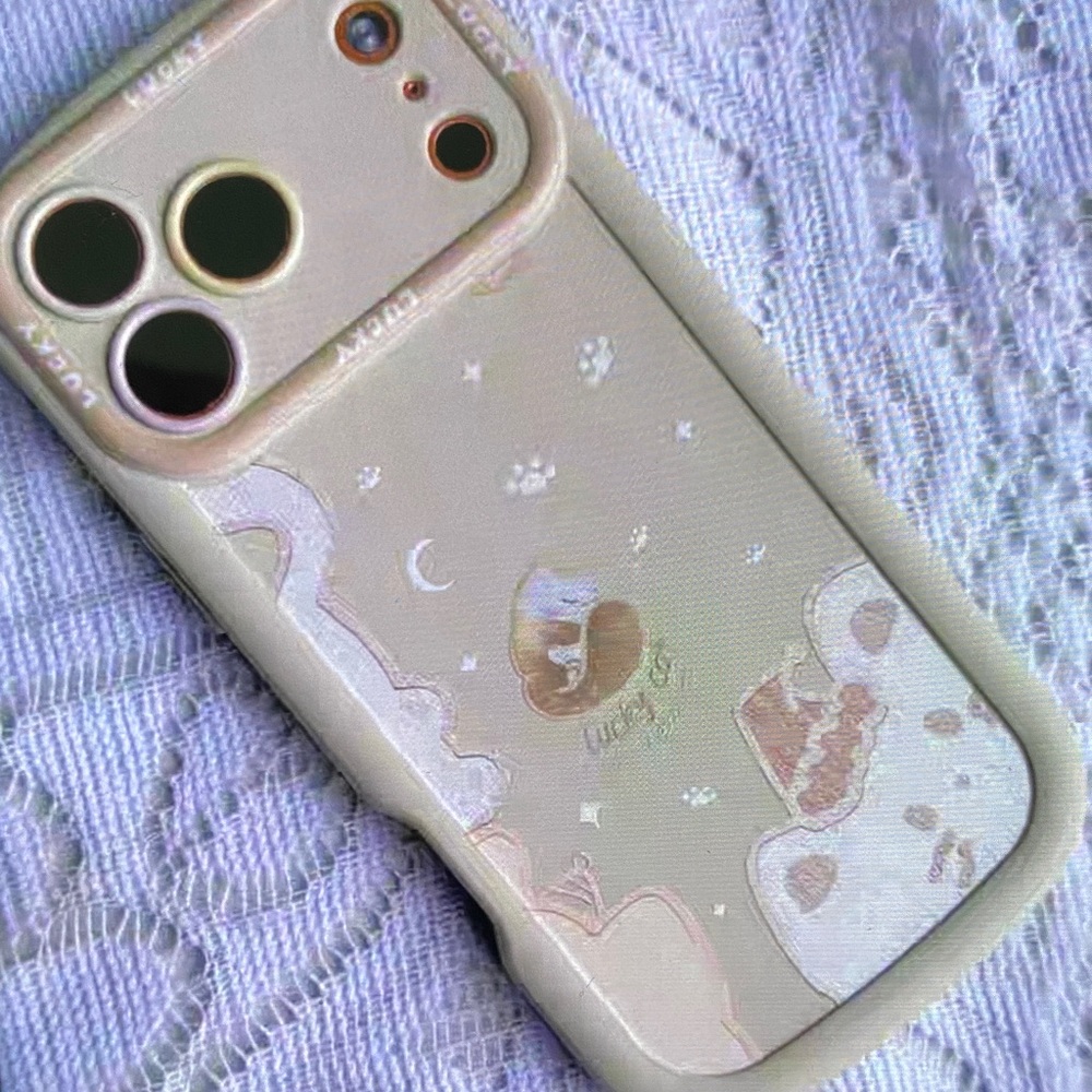 Cute Beige Phone Case